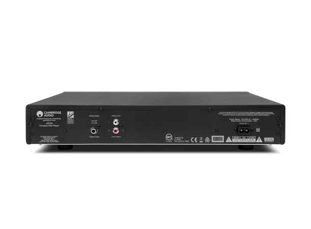 Cambridge AX C35, CD-spiller CD-spiller, RCA, coax digitalutgang 