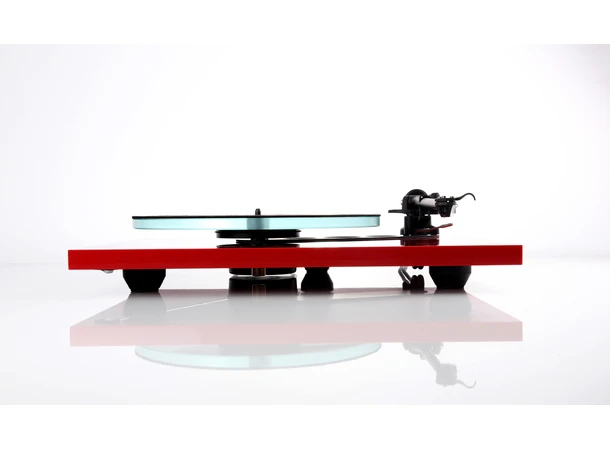 Rega Planar 3 platespiller, Exact, rød Spesialversjon Exact pickup, RB330 arm 