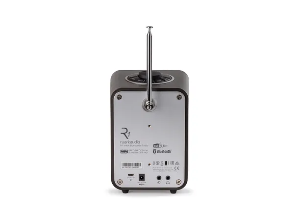 Ruark R1 Mk4, DAB radio, Espresso DAB+, Bluetooth, klokke og alarm 