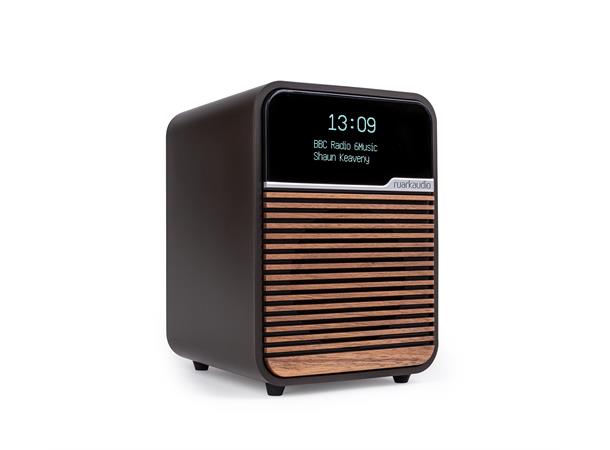 Ruark R1 Mk4, DAB radio, espresso DAB+, Bluetooth, klokke og alarm