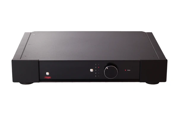 Sonus Faber Lumina III og Rega Elex-R Stereopakke med høyttalere i sort piano 