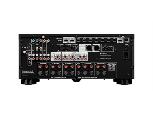 Yamaha RX-A6A Hjemmekinoreceiver - Sort 8K / MusicCast