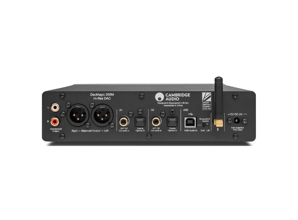 Cambridge DacMagic 200M, DAC MQA,32-bit/768kHz, XLR, Bluetooth 