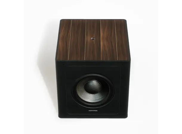 Sonus Faber Gravis III, valnøtt aktiv subwoofer, 10" bass, 600 watt 