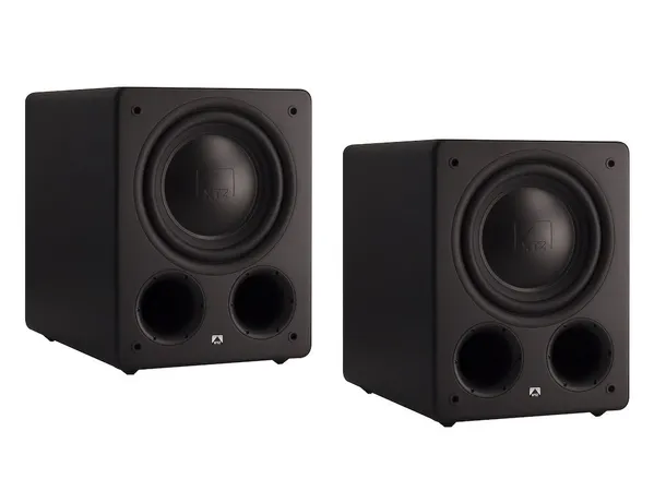 XTZ Sub 8.17 subwoofer - Sort Dual Power. 8" basselement, 350 watt 