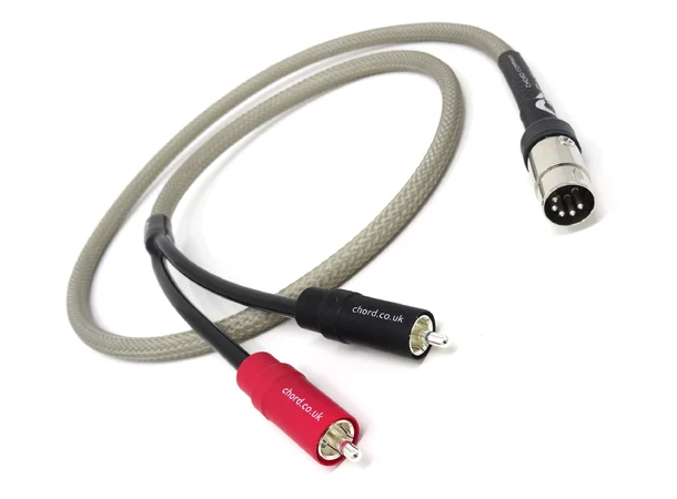 Chord Epic 5DIN to 2RCA 1m Signalkabel DIN 