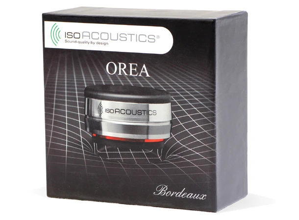 IsoAcoustics Orea Bordeaux Avkoblingspuck stk opp til 14,5kg 