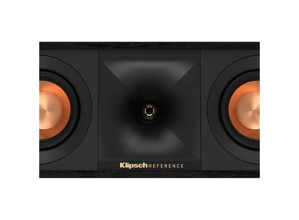 Klipsch R-30C Reference, sort, stk senter, 4 stk 3,5", Tractrix Horn, 96dB 