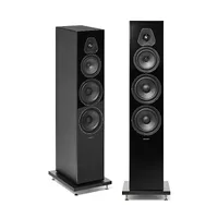 Sonus Faber Lumina V, sort piano 3-veis gulvstående høyttaler, par