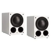 XTZ Sub 8.17 subwoofer - Hvit Dual Power. 8" basselement, 350 watt