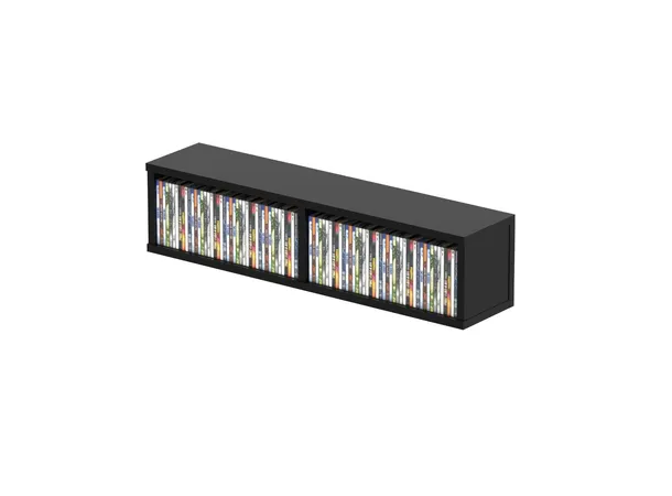 Glorious CD Box 90 - Sort CD-hylle 