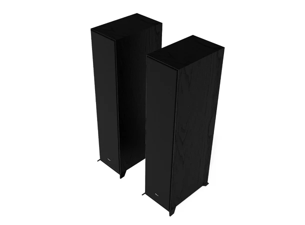 Klipsch R-800F Reference, sort, pr par gulvhøyttaler, 2 stk 8", Tractrix horn 