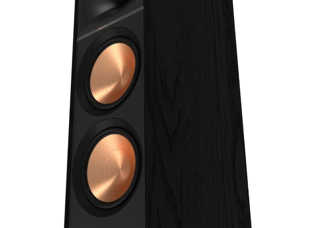 Klipsch R-800F Reference, sort, pr par gulvhøyttaler, 2 stk 8", Tractrix horn 