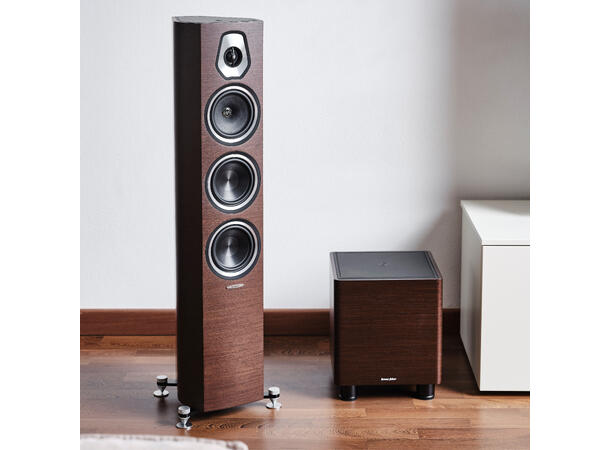 Sonus Faber Gravis I, wenge aktiv subwoofer, 8" bass, 150 watt