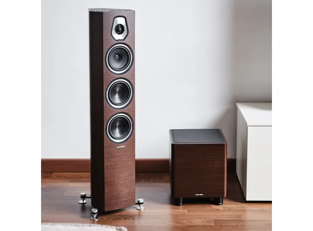 Sonus Faber Gravis I, wenge aktiv subwoofer, 8" bass, 150 watt 