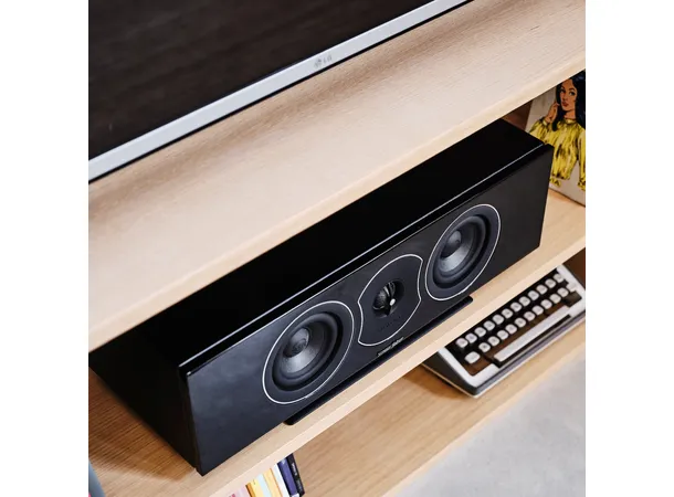 Sonus Faber Lumina Center I, sort piano 2-veis senter høyttaler, stk 