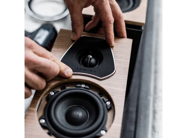 Sonus Faber Lumina I, Black Piano 2-veis høyttaler, plassering benk/hylle 