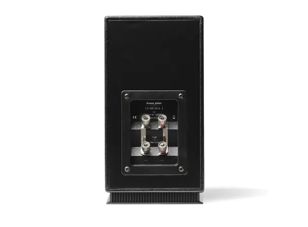Sonus Faber Lumina I, sort piano 2-veis høyttaler, plassering benk/hylle 