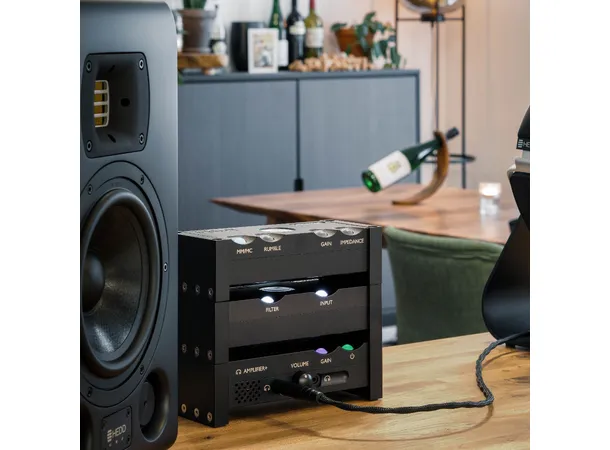 Chord Anni, desktop forsterker, sort 2 innganger, hodetelefon/høyttaler 