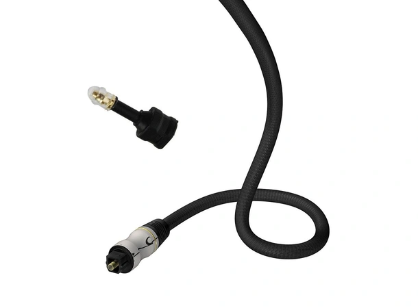Eagle Deluxe Optisk med minitoslink Digitalkabel med adapter - 1,5 meter 