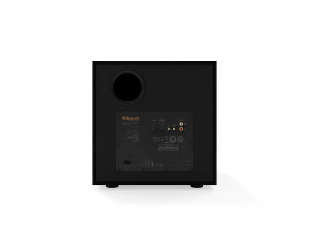 Klipsch R-101SW subwoofer, sort, stk Aktiv, 150/300 watt, 10" TCP-bass, 115dB 