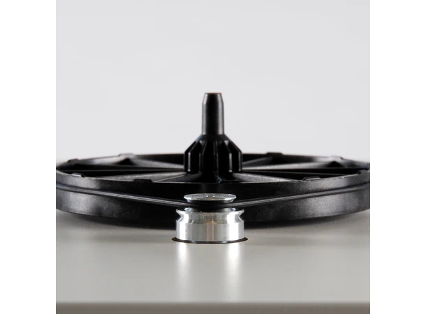 Rega Planar 1 Plus, Carbon, White RIAA-trinn, RB110 arm, EBLT drivrem 