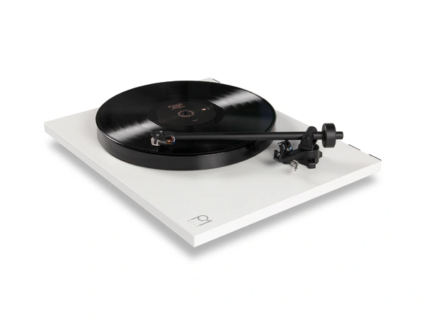 Rega Planar 1 Plus, Carbon, White RIAA-trinn, RB110 arm, EBLT drivrem 
