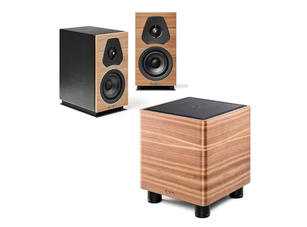 Sonus Faber Lumina I og Gravis I Høyttalere inkl. subwoofer, valnøtt 
