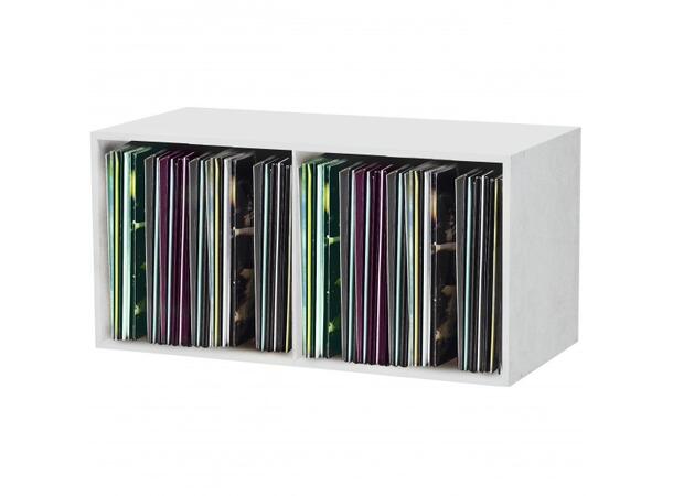 Glorious Record Box 230 White Vinylhylle dobbel