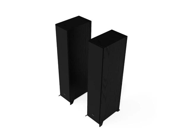 Klipsch R-600F Reference, sort, pr par gulvhøyttaler, 2 stk 6,5", Tractrix horn 