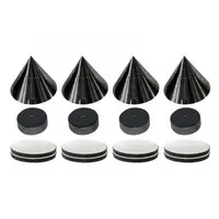 Dynavox Cone Spikes - 4 stk sort Spikes 4 stk