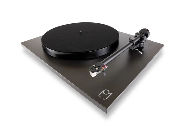 Rega Planar 1, Carbon, Black RB110 arm, EBLT drivrem 