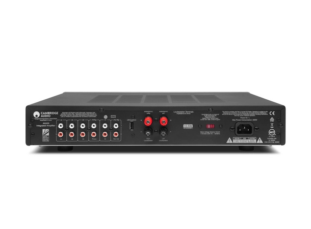 Cambridge Audio AX A35, forsterker 2x35 watt, MM-Riaa, 5 linje innganger 