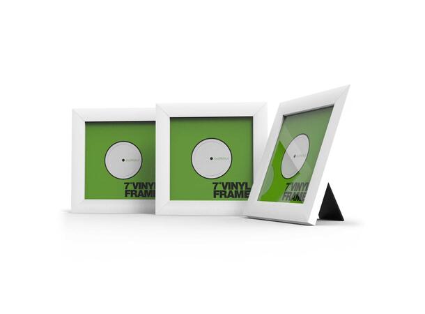 Glorious Vinyl Frame Set 7" White Vinylramme 3 stk. 