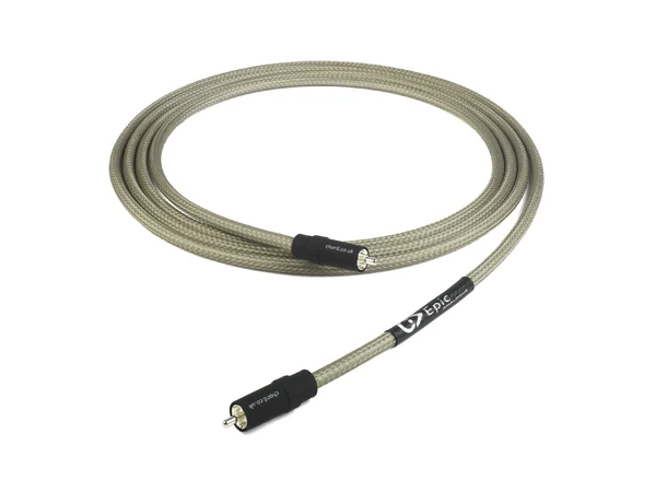Chord Epic 1RCA to 1RCA 3m Subwooferkabel 