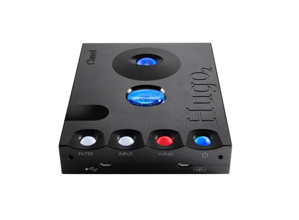 Chord Hugo2, DAC/forforsterker, sort DAC, hodetelefon- og forforsterker 