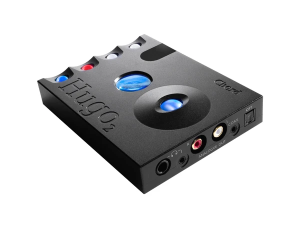 Chord Hugo2, DAC/forforsterker, sort DAC, hodetelefon- og forforsterker 
