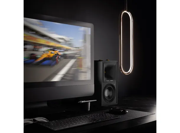 Klipsch The Fives McLaren Edition Aktive høyttalere, Bluetooth, HDMI, par 