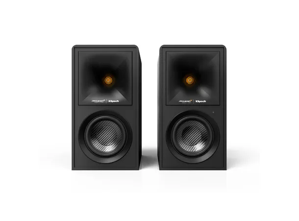 Klipsch The Fives McLaren Edition Aktive høyttalere, Bluetooth, HDMI, par 