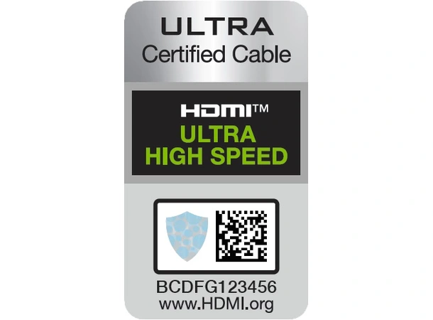 Kordz HDMI Bravo 1m Ultra High Speed - 48Gbps 