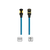Kordz PRS CAT6A Patchkabel 1m Blå Slim Profile CAT6A U/FTP. Blå