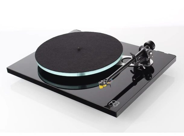 Rega Planar 3 platespiller, Exact, sort Spesialversjon Exact pickup, RB330 arm 