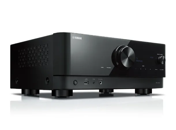 Yamaha RX-V4A hjemmekinoforsterker sort 5.2 kanaler, DAB+, 8K, MusicCast, 