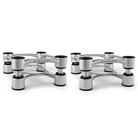IsoAcoustics Aperta 200 Sølv Isolasjonsstativ par