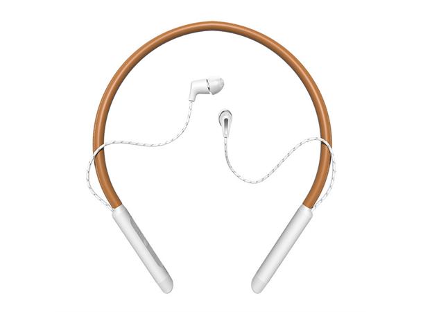 Klipsch T5 Neckband White Trådløse ørepropper med nakkebånd