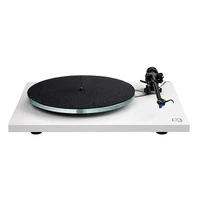 Rega Planar 3, Exact pickup, hvit Glasstallerken, RB330 arm, EBLT drivrem