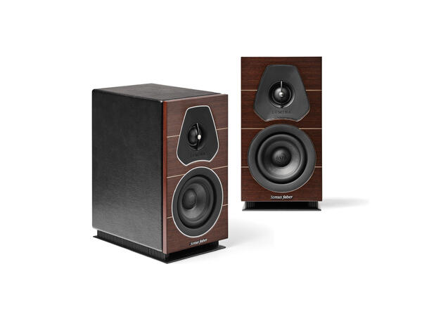 Sonus Faber Lumina I og Rega io Stereopakke med høyttalere i wenge