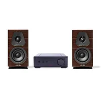 Sonus Faber Lumina I og Rega io Stereopakke med høyttalere i wenge