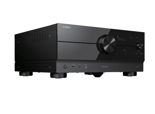 Yamaha RX-A4A Hjemmekinoreceiver - Sort 8K / MusicCast 