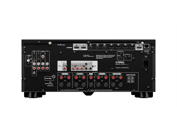 Yamaha RX-A4A Hjemmekinoreceiver - Sort 8K / MusicCast